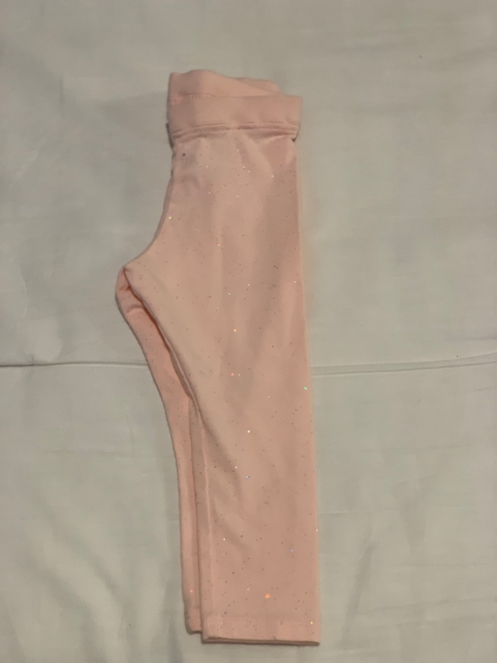 Cat & Jack Light Pink Sparkle Leggings
